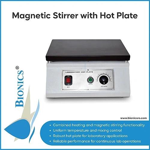 Magnetic Stirrer with Hot Plate Manufacturers in India